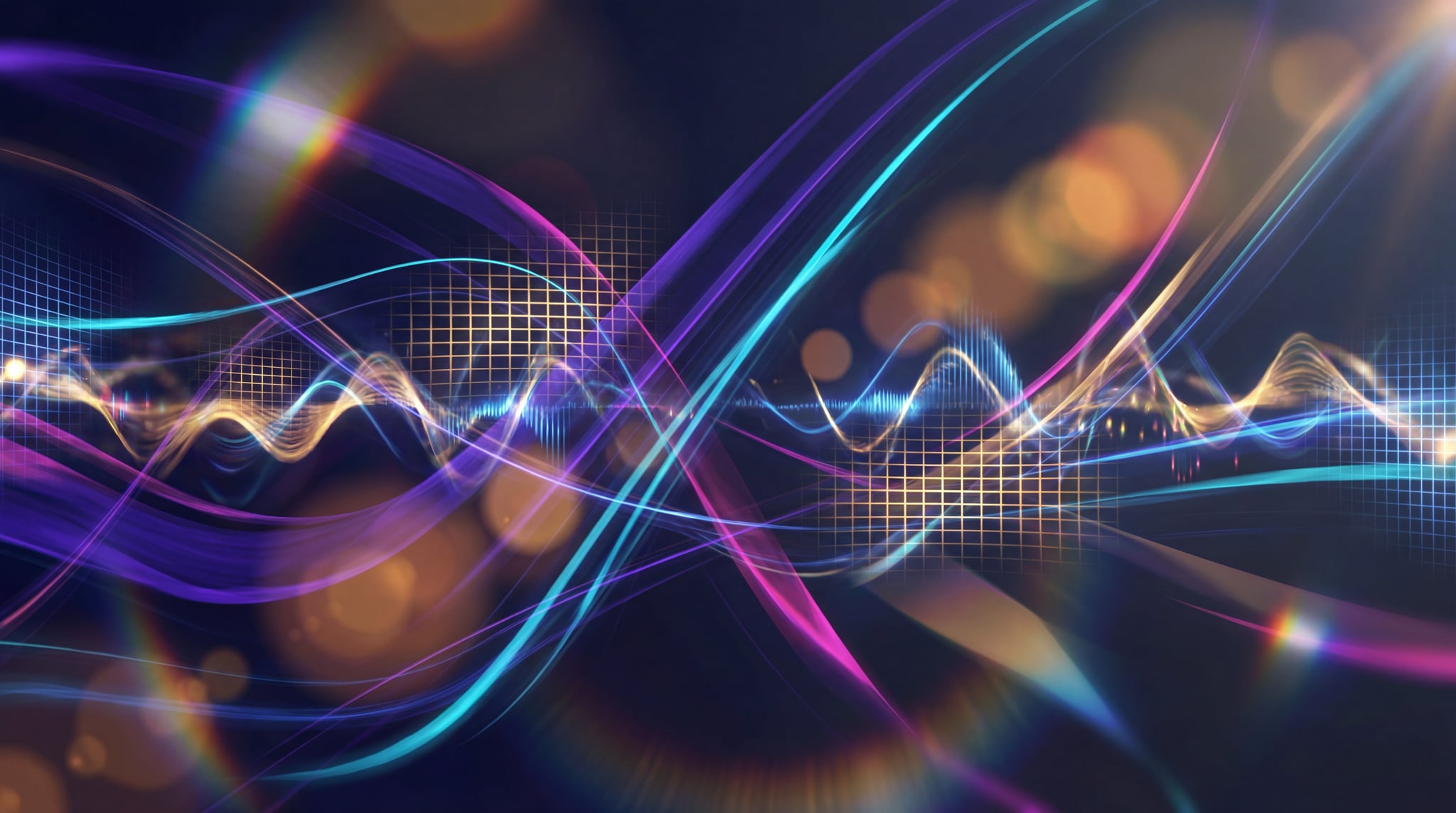 Abstract rave feature background